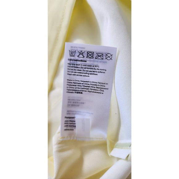 RAINS Curve Women's Jacket - Size Small - Straw Yellow - NWT - MSRP$140 - Picture 6 of 10